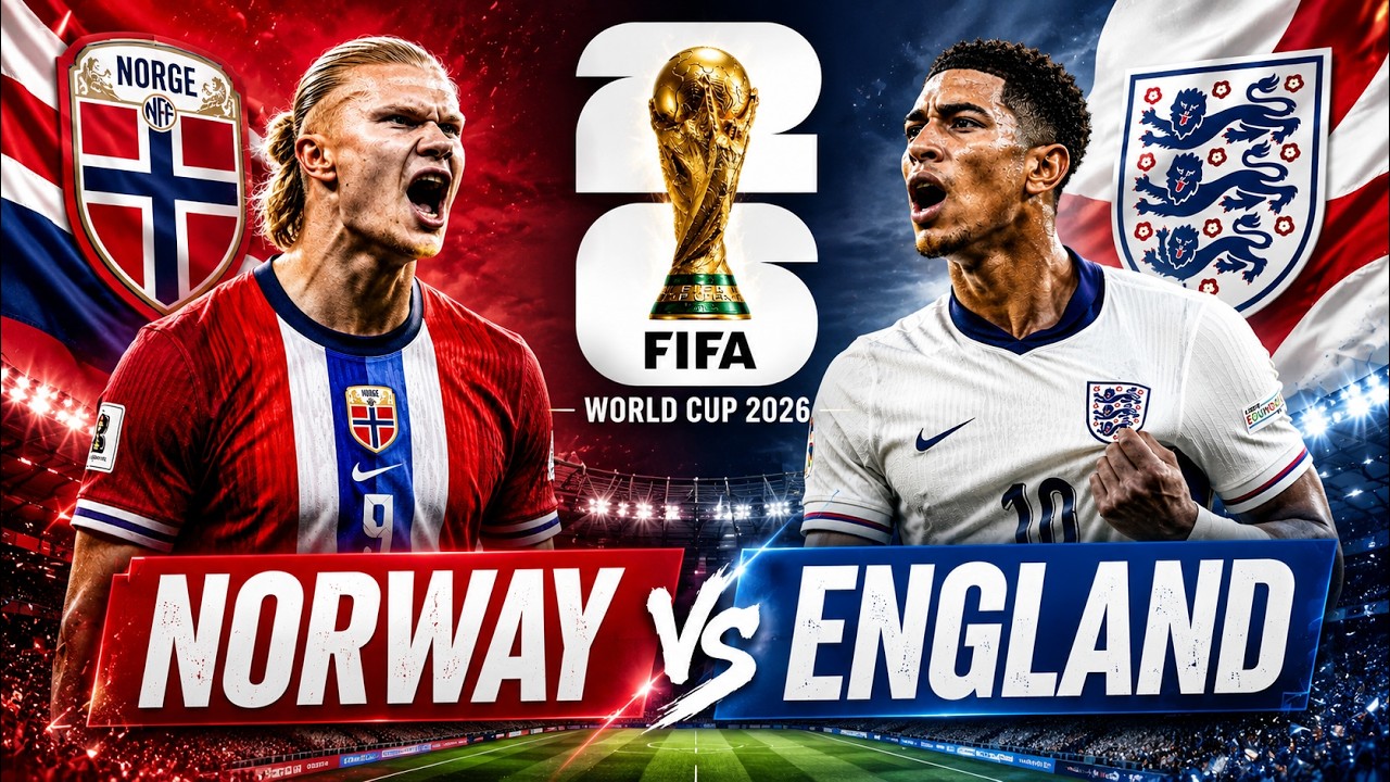 🔴LIVE - NORWAY VS ENGLAND | QUARTER-FINAL FIFA WORLD CUP 2026 | LIVE SCORE