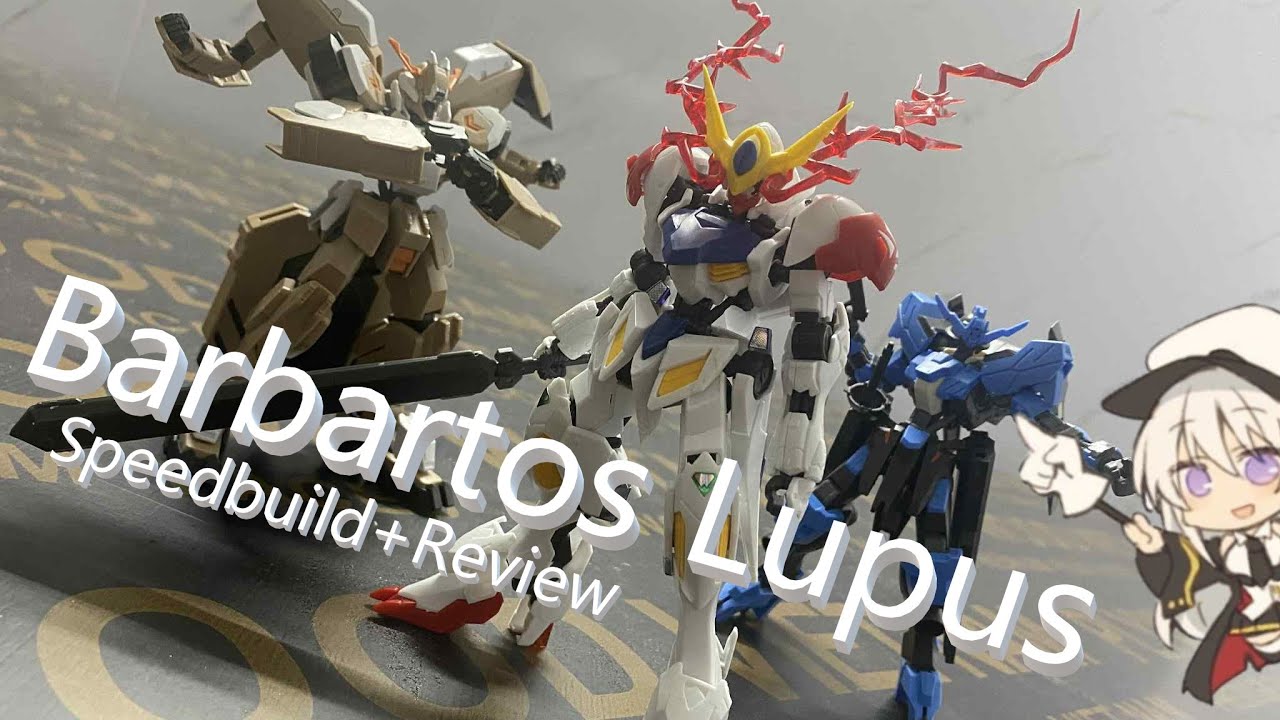HG Barbartos Lupus (bootleg) SPEEDBUILD + REVIEW