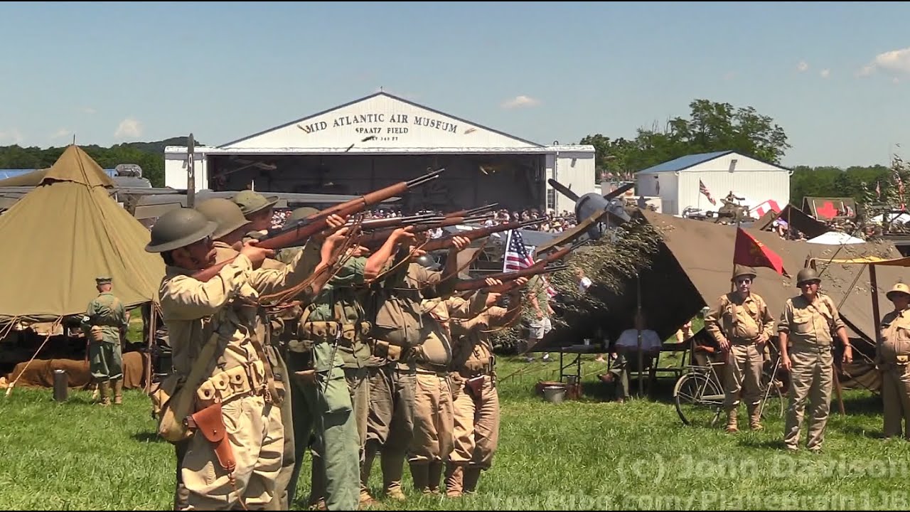 2022 World War II Weekend - Weapons Demo