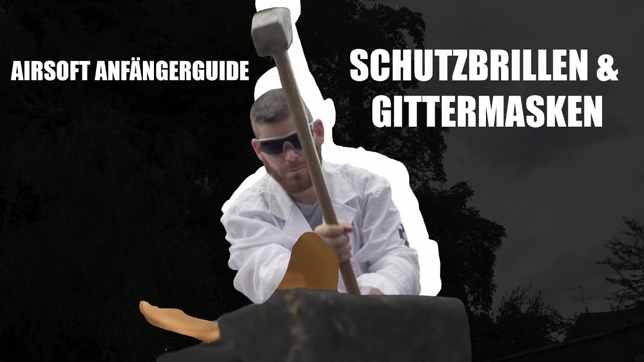 Anfängerguide: Airsoft Verletzungen vermeiden - Schutzbrillen & Masken (WICHTIG!)