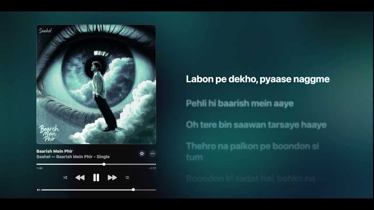 Baarish Mein Phir - Saahel (Lyrics)