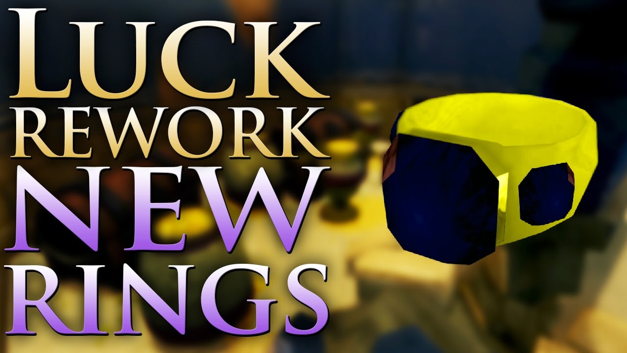 RuneScape: Luck Rework - New Rings - Luck of the Dwarves - with Rainy