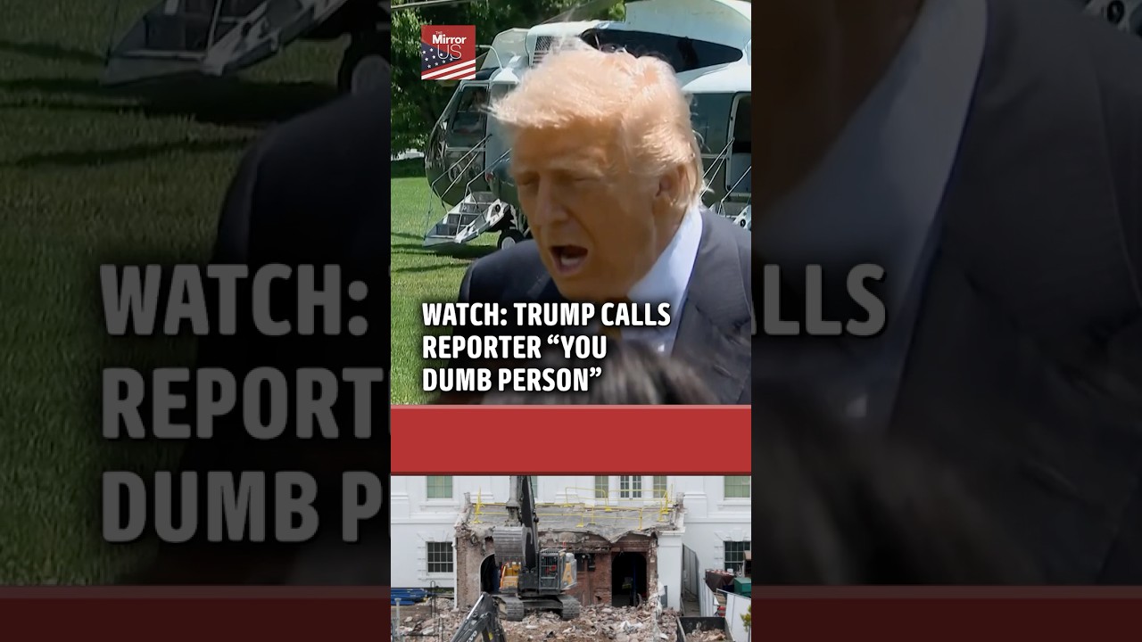 Trump to Reporter: 
