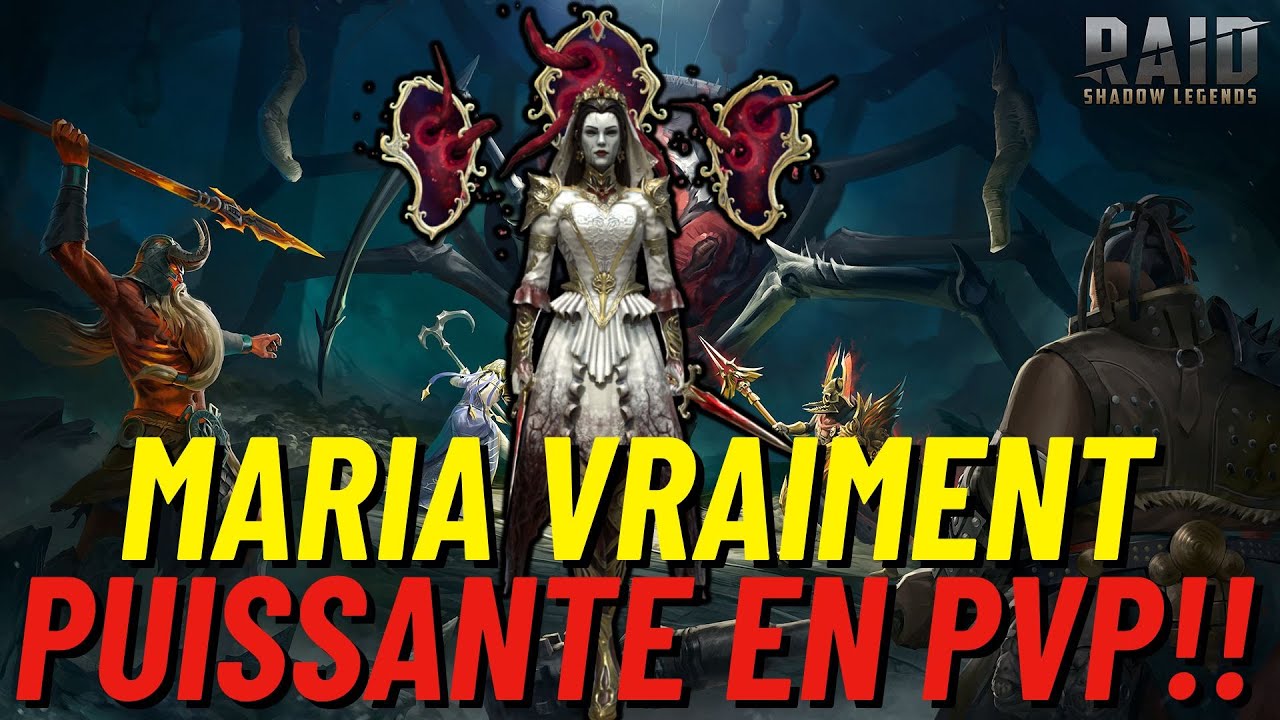 UN SUPER BON NUKKER ARENE??!! ( TEST SANGUINE MARIA ) [RAID SHADOW LEGENDS]