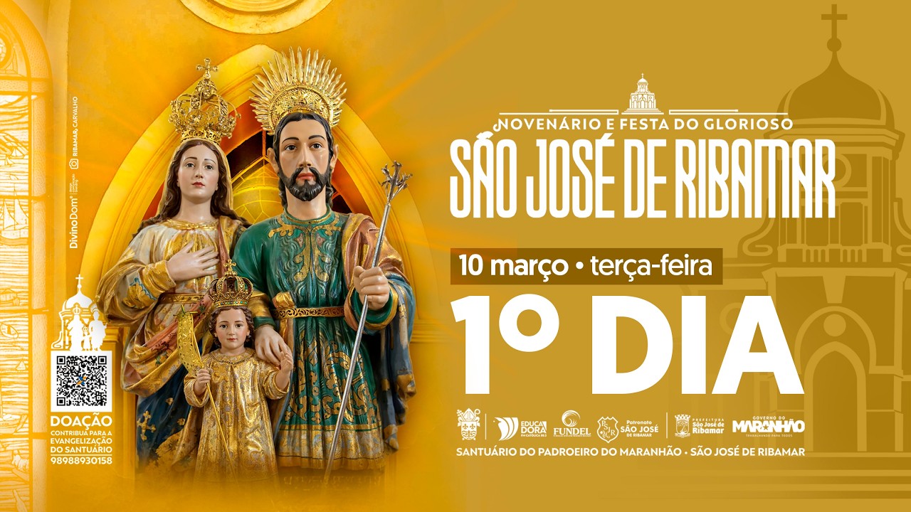 Santa Missa/ 1ªNoite da Novena de São José (10/03/2026)
