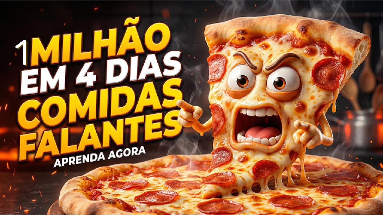 APRENDA AGORA COMO FAZER O NICHO MAIS VIRAL DO MOMENTO (COMIDAS FALANTES)