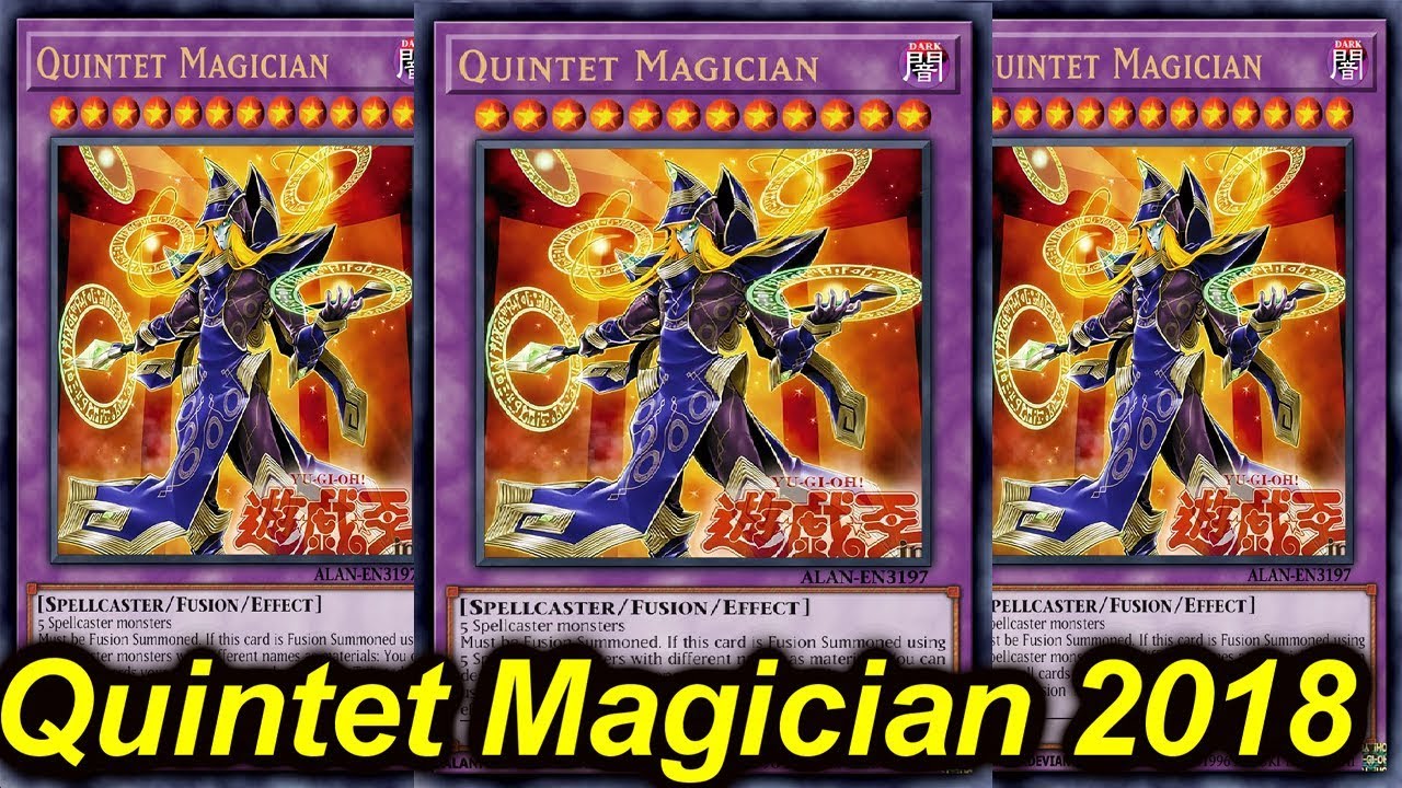 【YGOPRO】QUINTET MAGICIAN DECK 2018