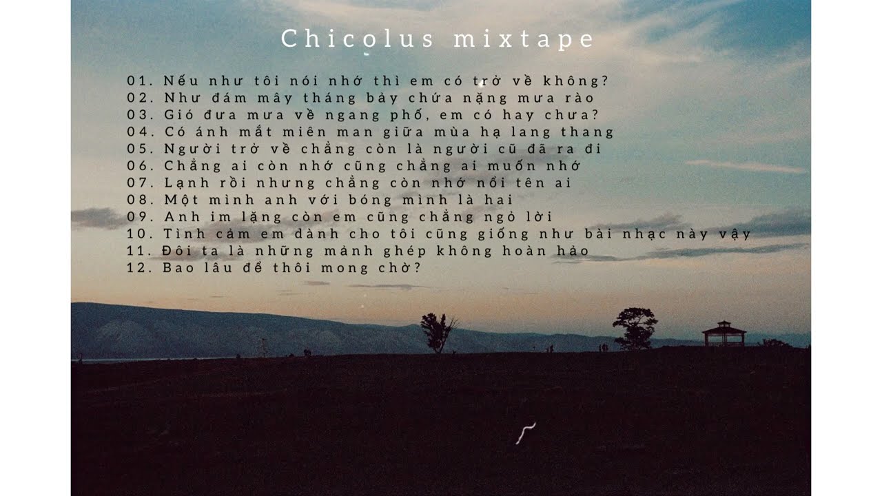 là vào những ngày mưa, ta cùng nhau nhâm nhi những bản nhạc của Chí / Chicolus mixtape #8