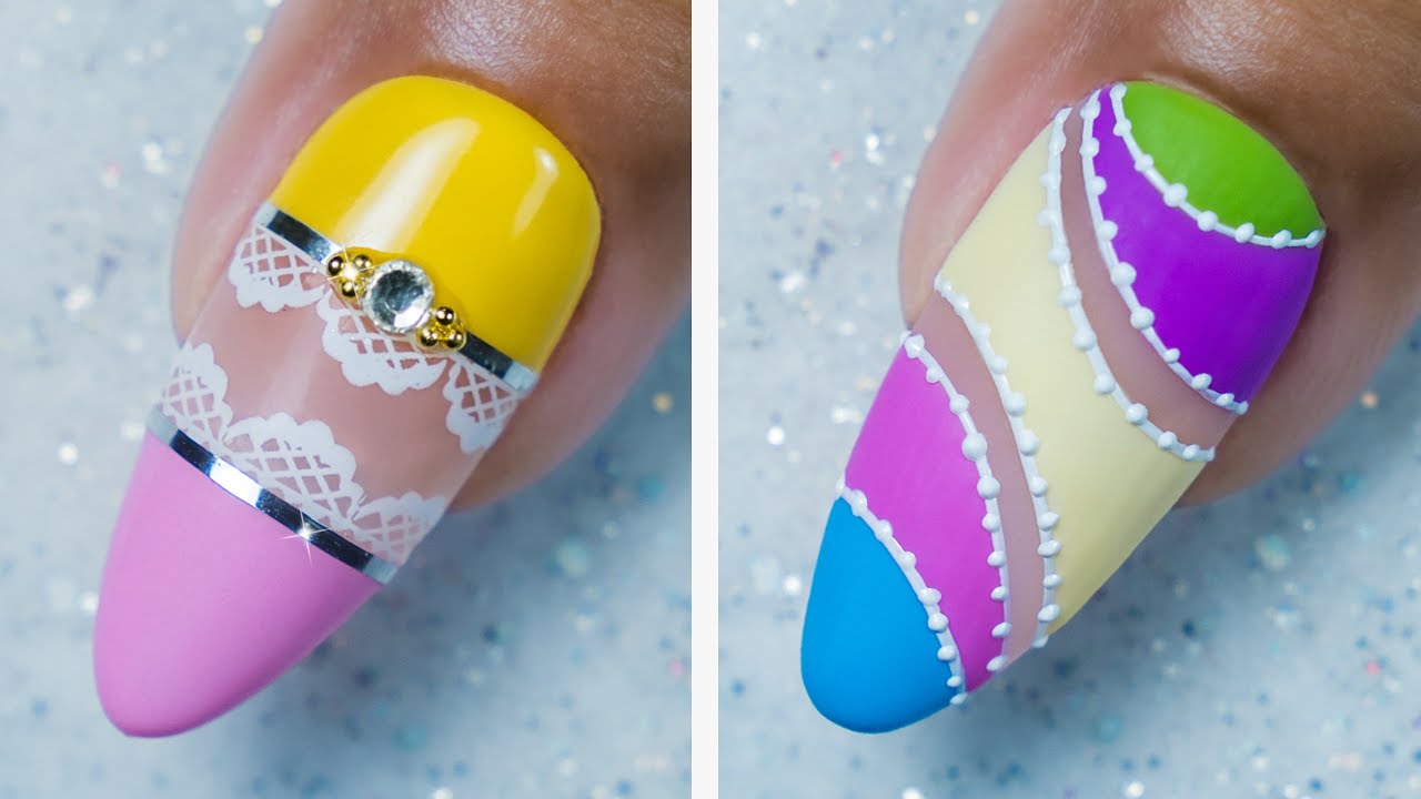 10+ Best Easter Egg Nail Art Designs 2023 #tutorials Colorful Nail Compilation
