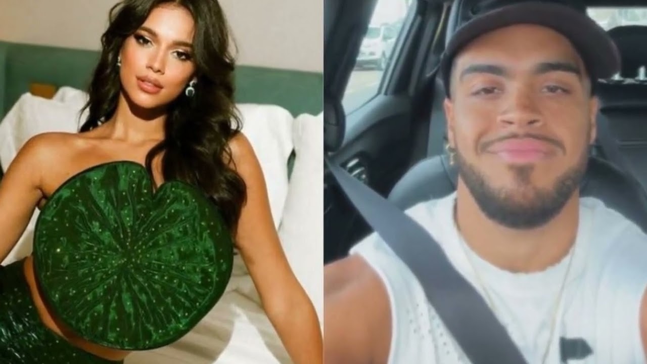 Fran Gil e Alane Dias fazem caminha romântica à beira mar em Noronha; fotos