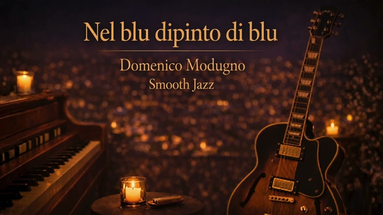 Nel blu dipinto di blu (Volare) – Domenico Modugno | Smooth Jazz (Piano, Guitar,Hammond & Harmonica)