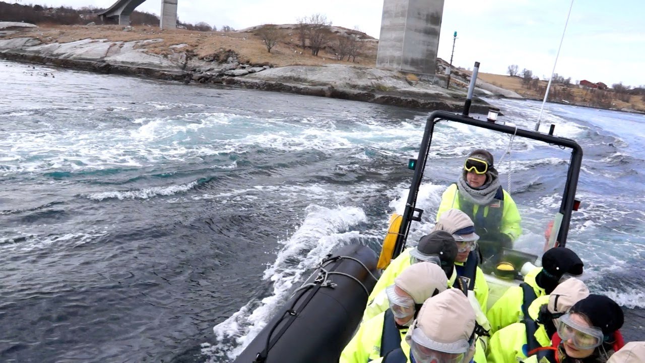 Saltstraumen - Gezeitenstrom in Bod&oslash;, Nordnorwegen