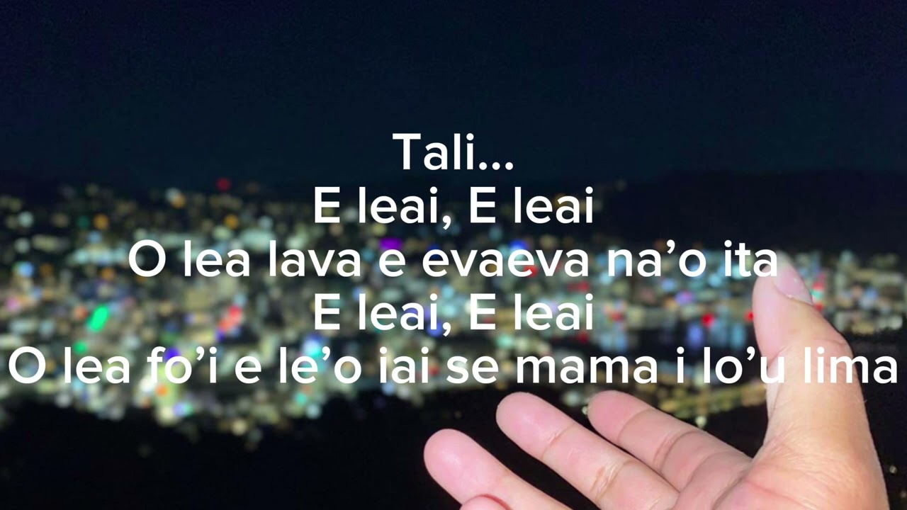 samoan_karaoke(.E-leai-faia-se-aiga.by Pesa_Ilimaleota.)#karaoke #samoankaraoke