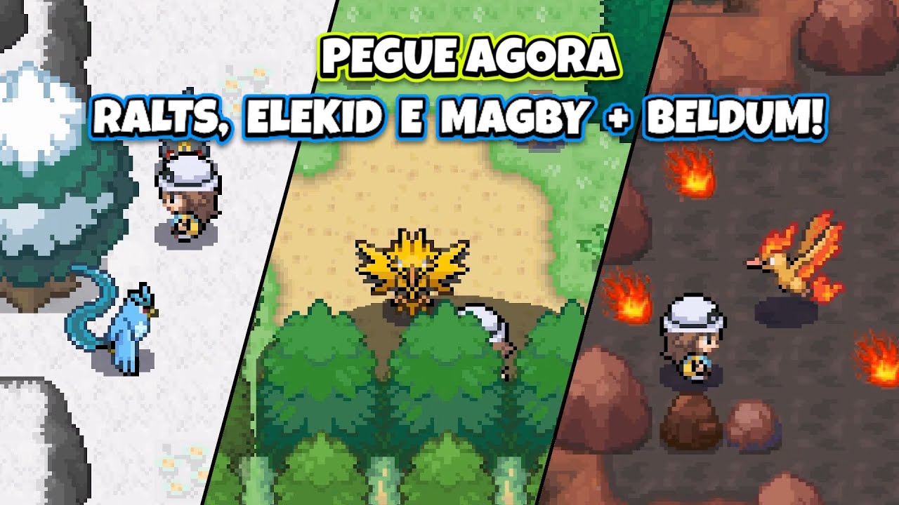 MASTER QUEST E OS LENDÁRIOS ARTICUNO, ZAPDOS E MOLTRES - POKEFALLEN