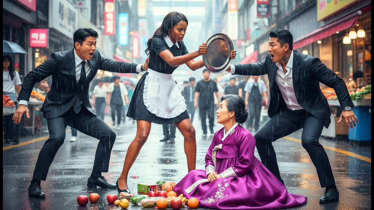 Black Maid Saved An Old Lady From Bullies—Next Day The Korean Mafia Boss Begged To Marry Her