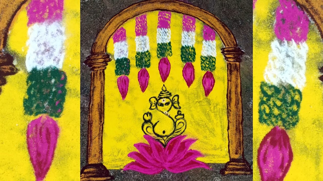 ✨மார்கழி கோலம்//margazli rangoli//rangoli art//muggula @santhinisart 