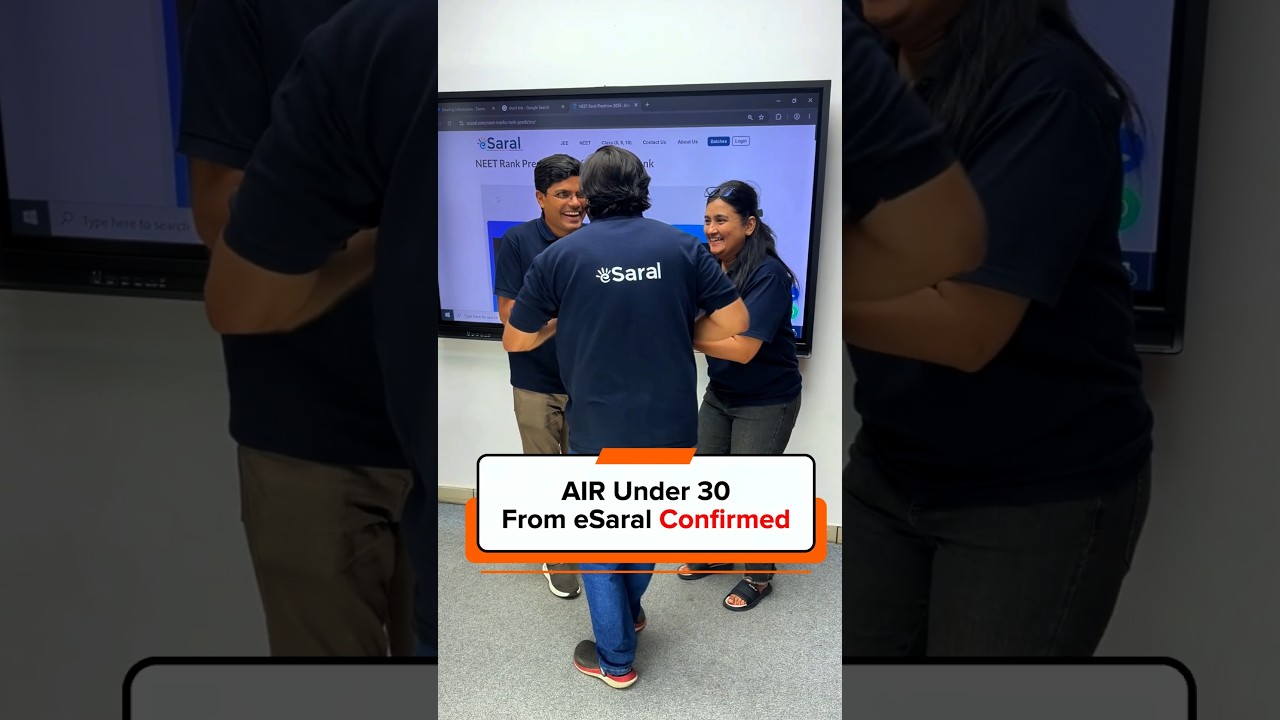 AIR Under 30 CONFIRMED in RE-NEET 2026 from eSaral 😱| NEET Result 2026 #esaral #neet2026 #neet