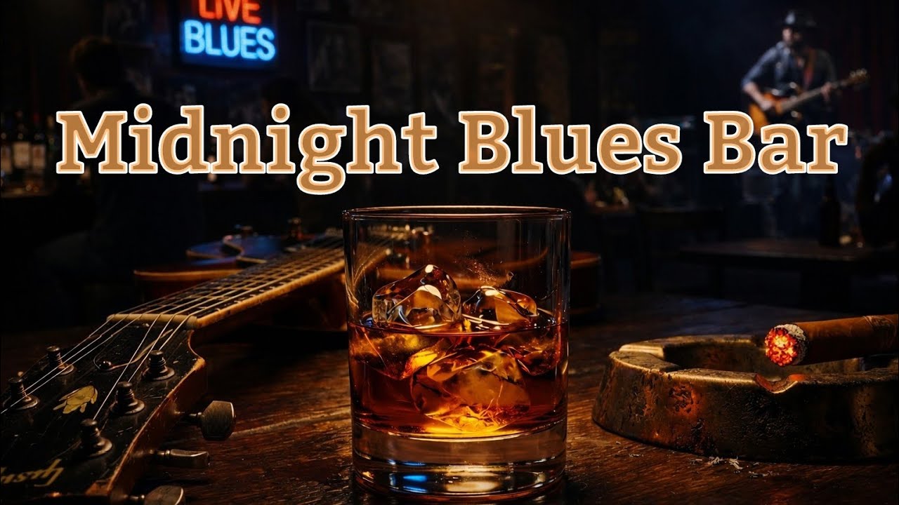 Midnight Blues Bar – Smooth Electric Blues Guitar