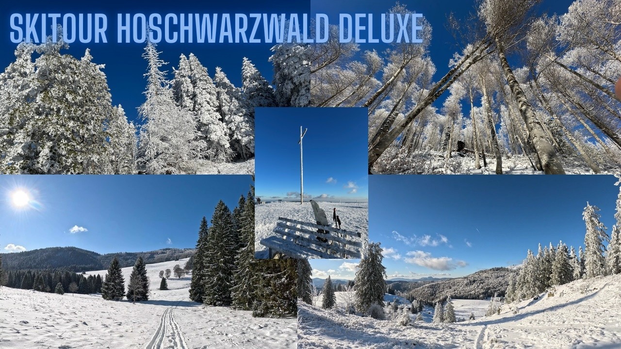 Skitour Hochschwarzwald Deluxe mit dem Splitboard