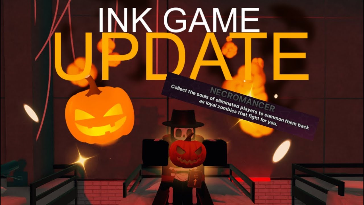 Ink game Halloween update + admin abuse #fyp 