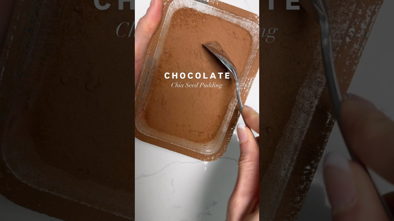 Chocolate Chia Protein Pudding (low carb)