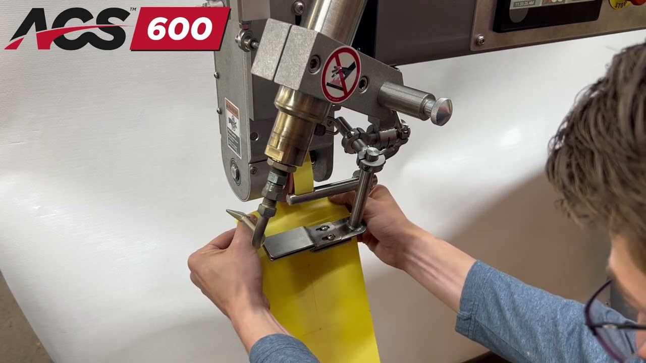 Seam Sealing with Hot Air Tape Welding | Inflatables, Waterproof Gear & More | ACS 600