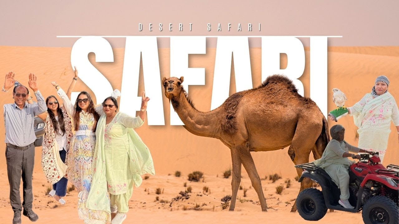 Parents’ Last Day in Dubai | Desert Safari, Beach & Goodbye