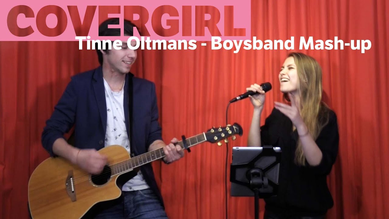 Tinne Oltmans zingt een funky Boysband Mash-up