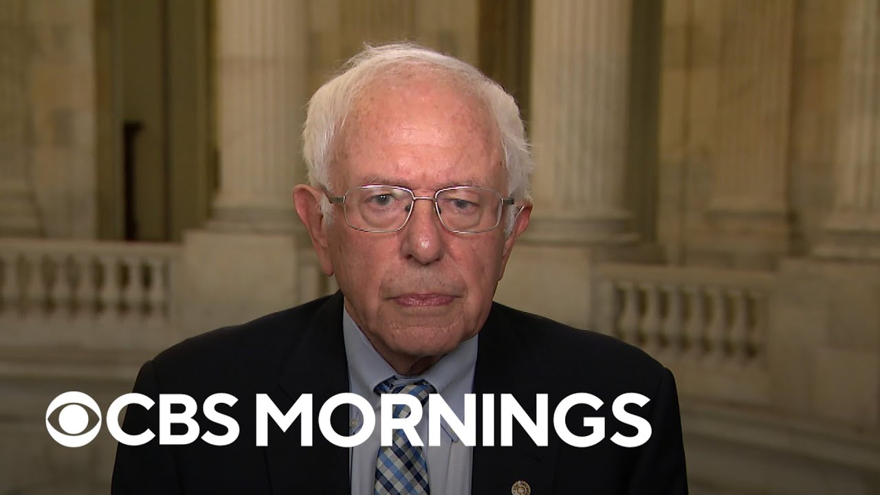 Bernie Sanders on his White House visit as Biden's domestic agenda is in peril