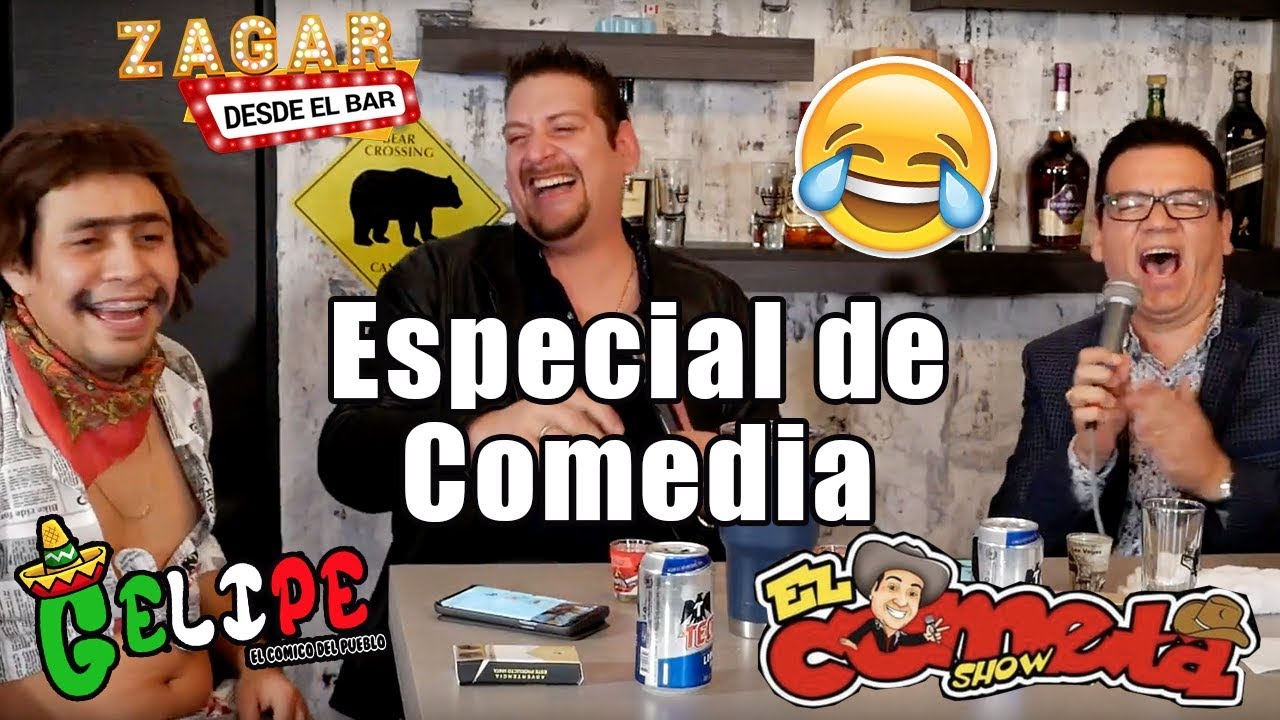 Zagar desde el Bar con El Cometa y El Indio Gelipe