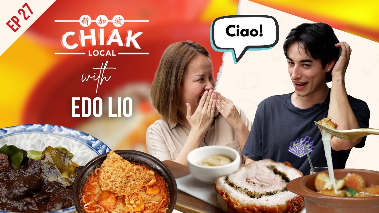 Exploring Italian and Vegan cuisine with TikTok sensation Edo Lio l CHIAK LOCAL EP 27