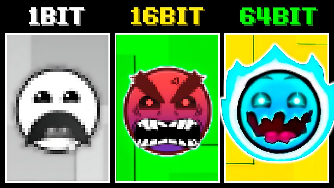 New Custom Geometry Dash Lobotomies V19 but every time with more bits