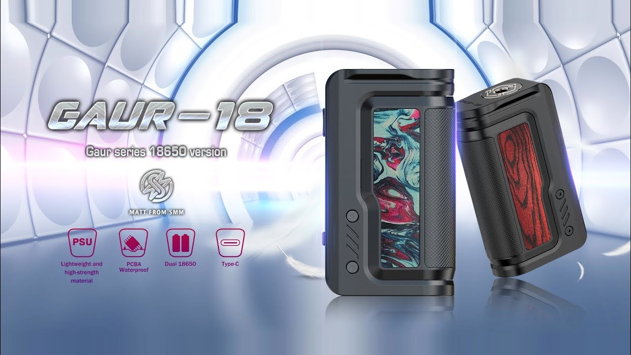 Vandy Vape Gaur-18 Mod | BestVapeGears