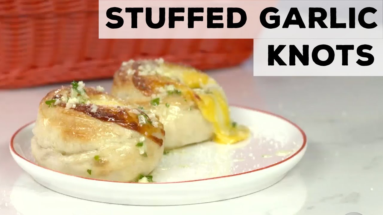 How to Make Stuffed Garlic Knots | Food Network