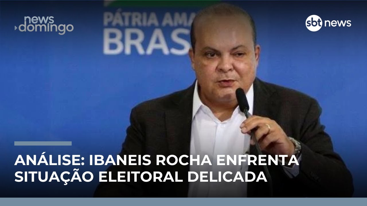Ibaneis Rocha enfrenta situação eleitoral delicada, avalia Cézar Feitoza | #NewsDomingo