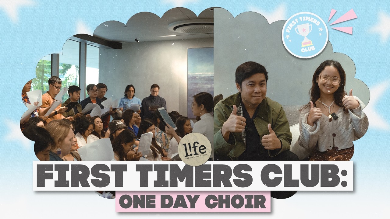 First Timer's Club: We tried singing in STUDIOM'S One Day Choir | PhilSTAR L!fe