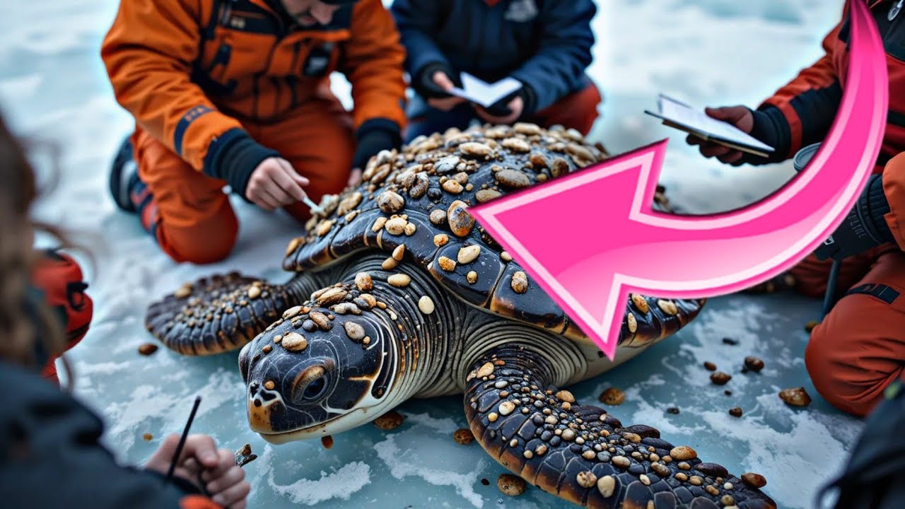 Heroic Rescue: Stranded Turtle Saved from Millions of Barnacles | Heartwarming Wildlife Story#Sea