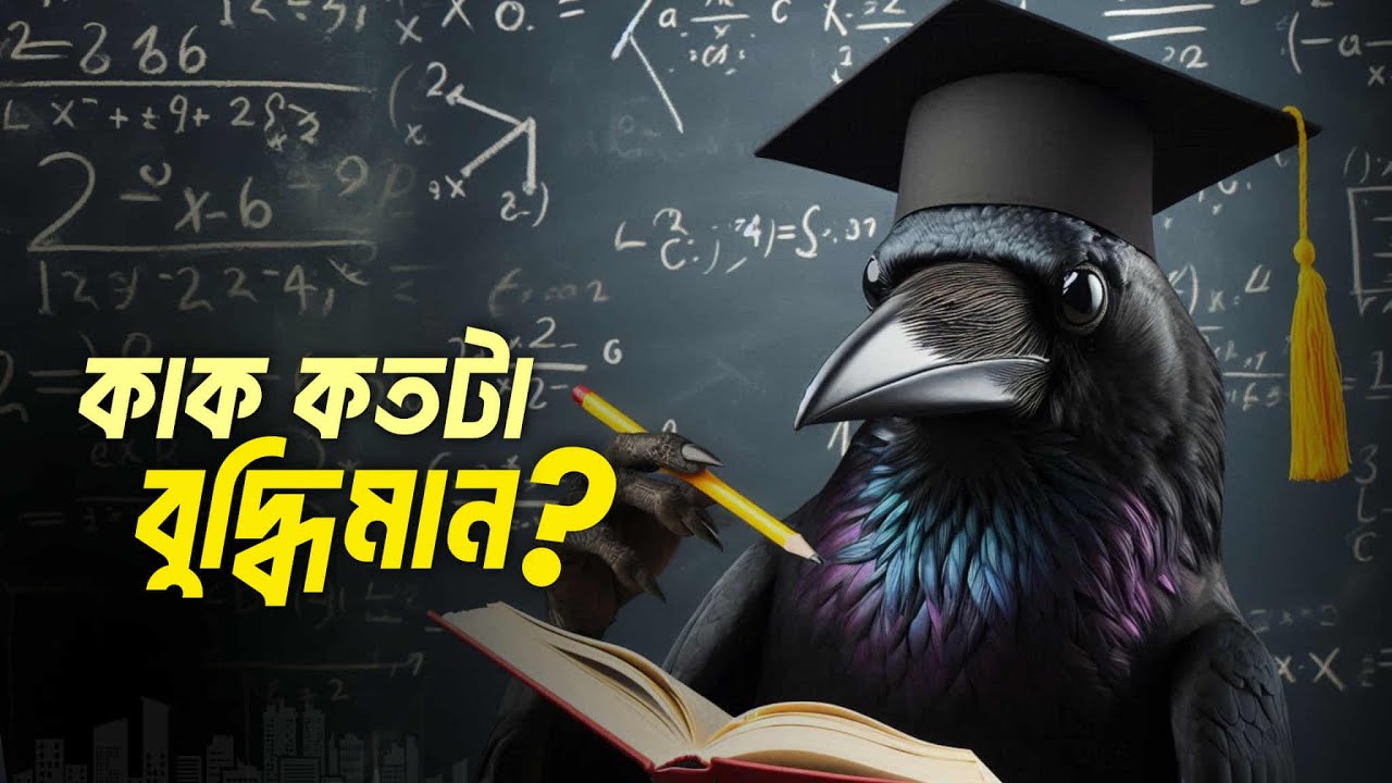 কাক কতটা বুদ্ধিমান? - How smart are crows | Wildology Bangla