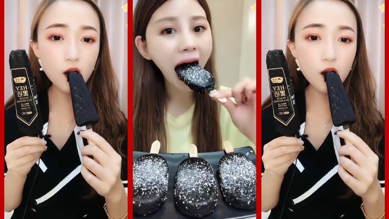 Delicious  Popsicle EATING ASMR | 얼음ASMR 아이스크림 먹방 리얼사운드