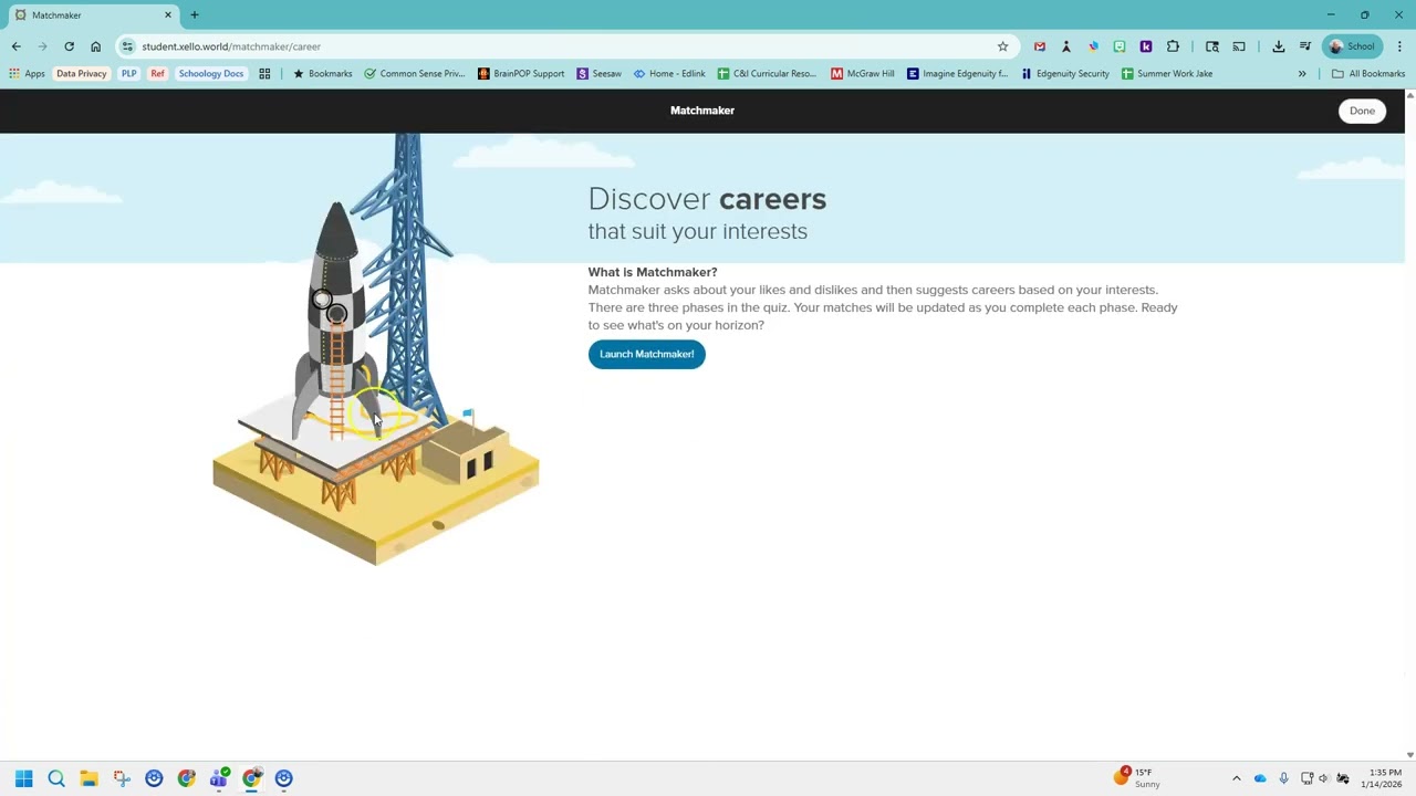 Xello: Matchmaker