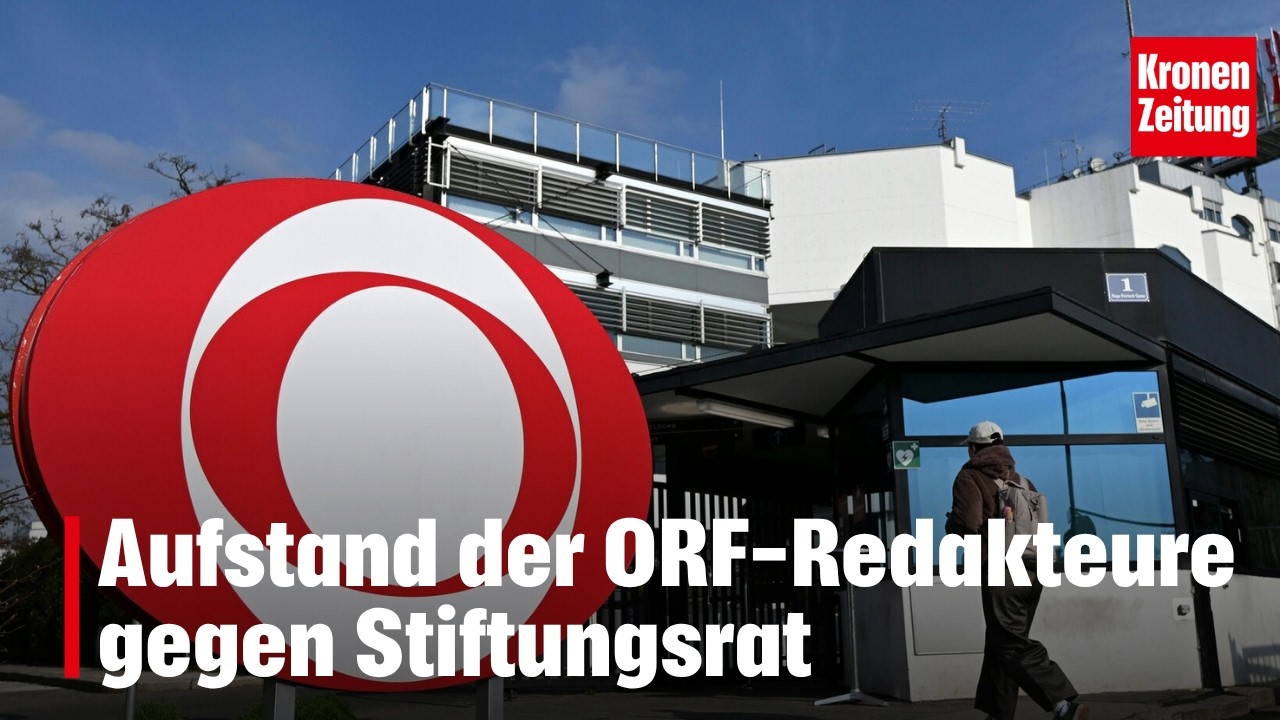 Aufstand der ORF-Redakteure gegen Stiftungsrat | krone.tv NEWS