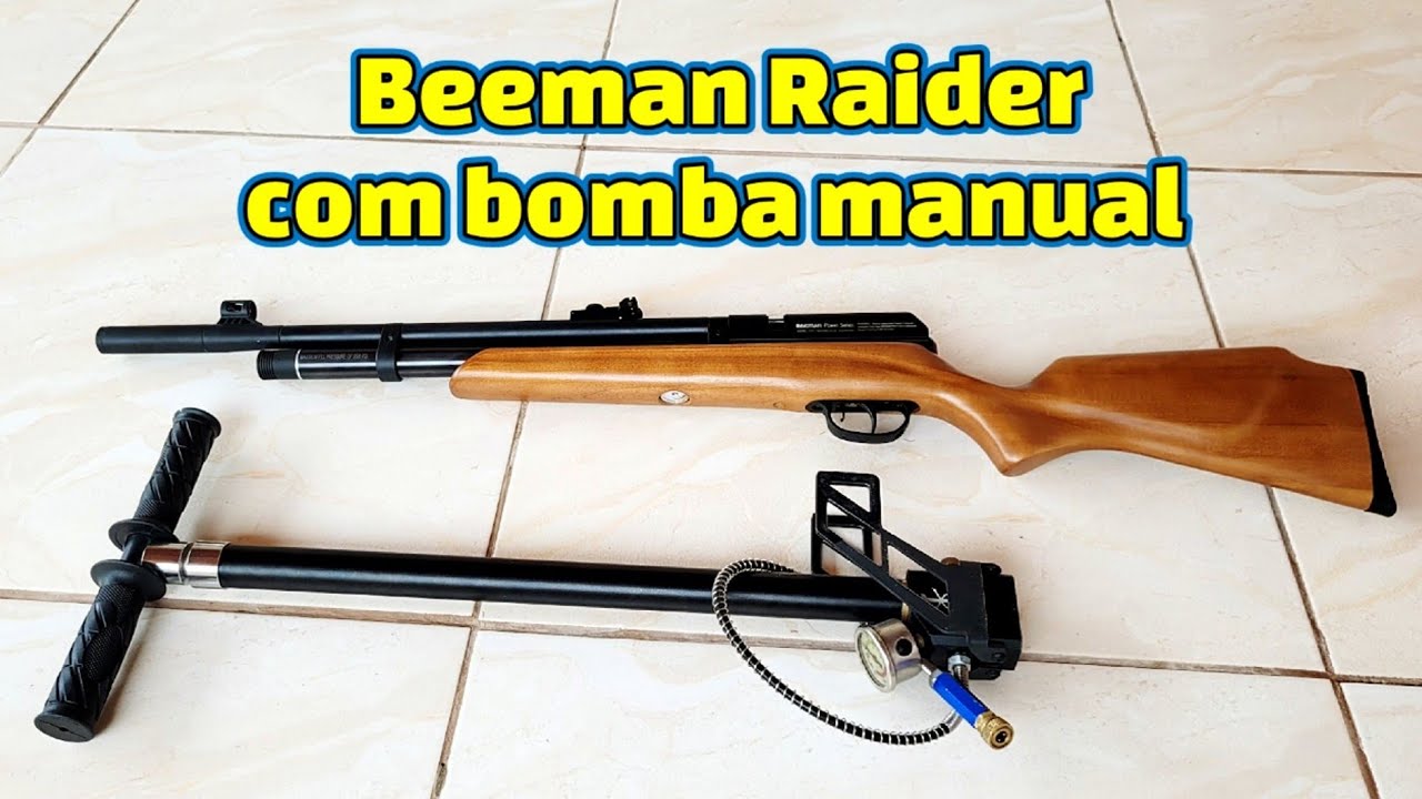 Enchendo a Beeman Raider com bomba manual, muito sofrimento?