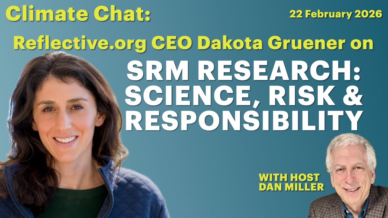 SRM Research: Science, Risk & Responsibility with Dakota Gruener