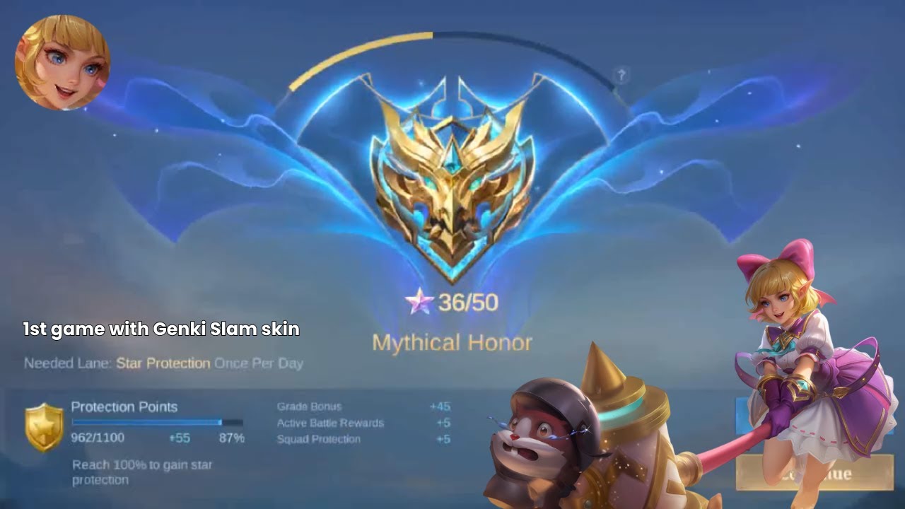🔨 Lolita Roamer : 1st game with Genki Slam skin | MLBB S37 Mythical Honor Full Gameplay 71