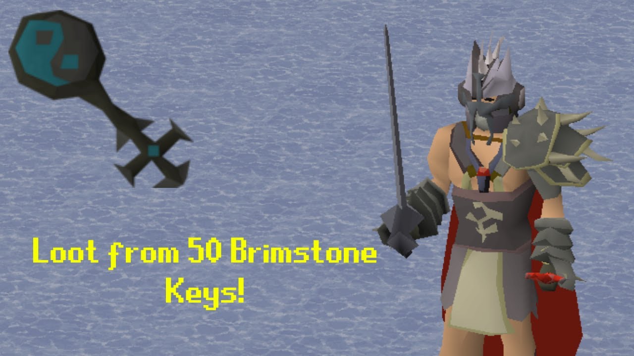 Loot from 50 Brimstone Keys