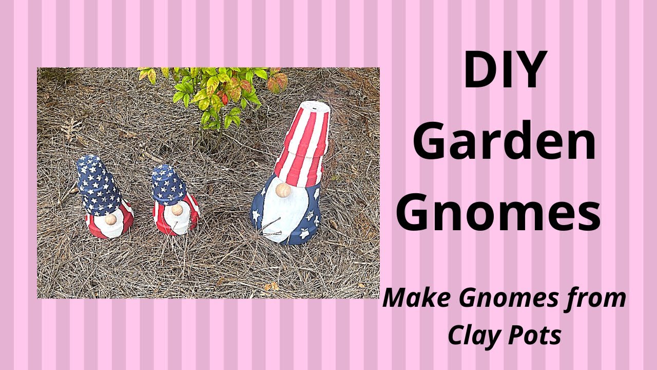 How to Make an Outdoor Gnome, Diy Garden Gnomes made for your yard