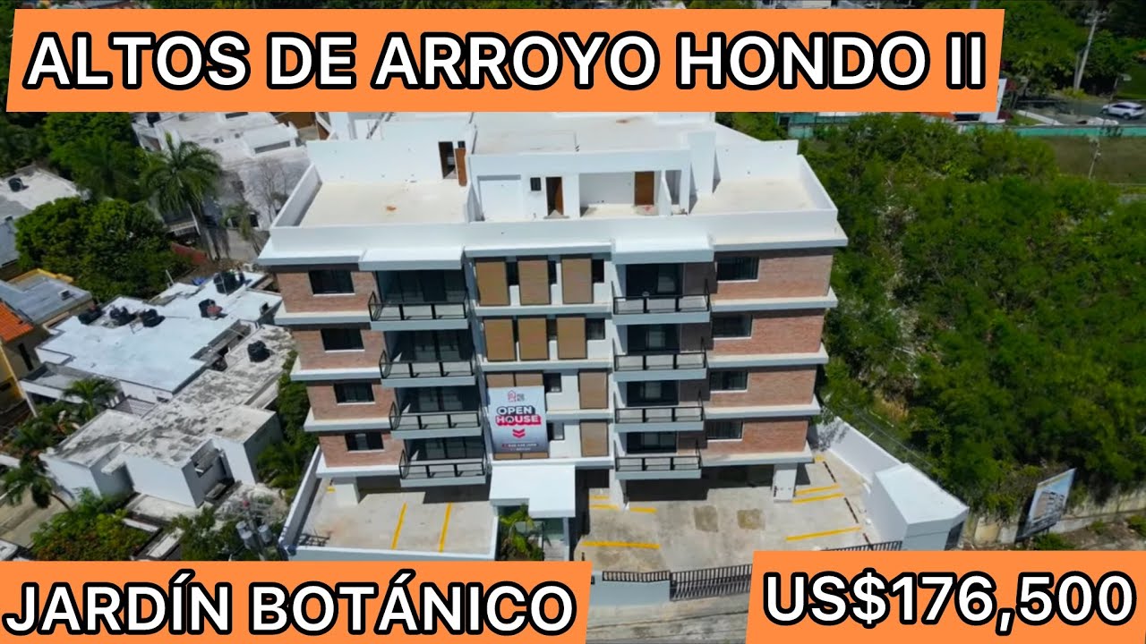 APARTAMENTOS CERCA DEL JARDIN BOTANICO, ARROYO HONDO.