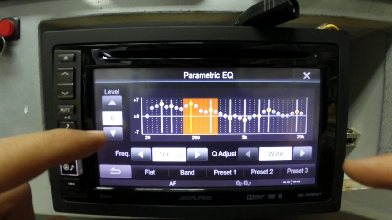 Alpine 990 быстрый обзор и как слушать FLAC