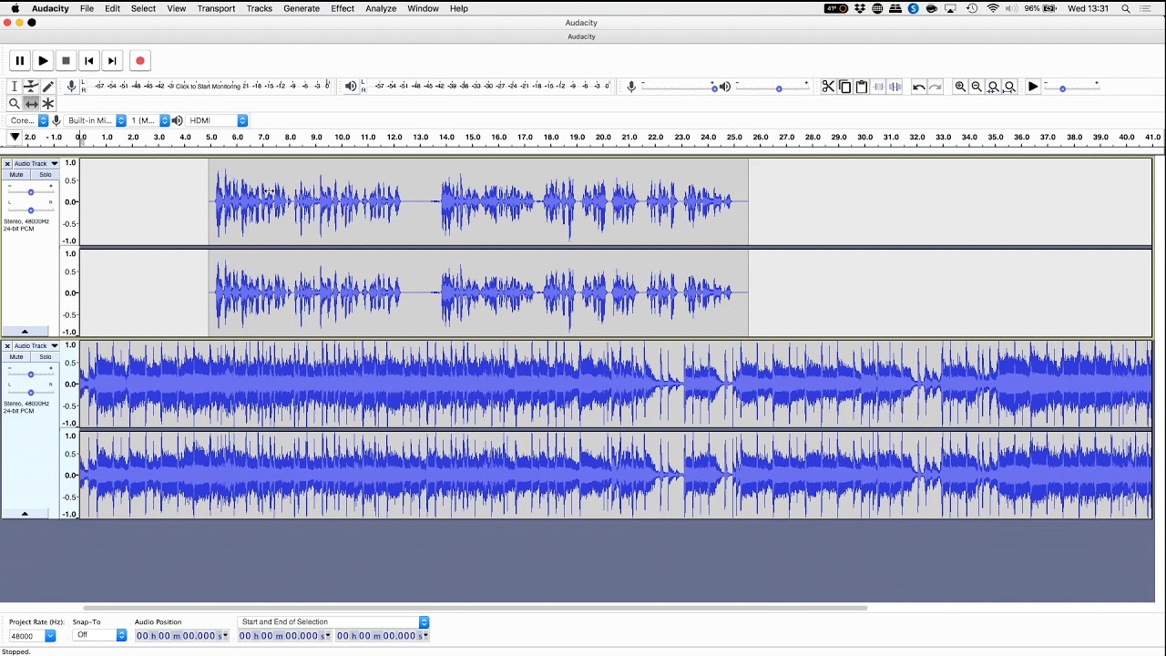Audacity Tutorial: Advanced Audio Editing, Multitrack Editing With Audacity