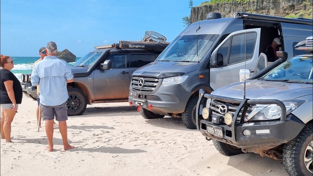 Jumbo The 4x4 Sprinter Van heads off road to Cape Arnhem NT. Quite a difficult trip but worth it.